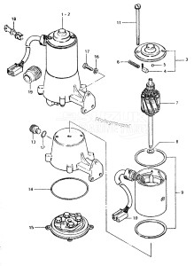 DT85 From 8501-001001 ()  1986 drawing POWER UNIT (TG, TJ)