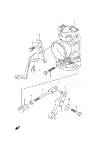 DF 40A drawing Throttle Body