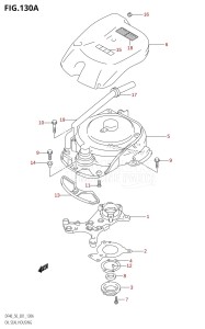 DF50 From 05001F-680001 (E01 E40)  2006 drawing OIL SEAL HOUSING (X,Y)