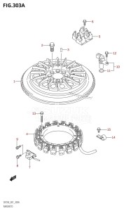 DF225T From 22501F-780001 (E01 E40)  2007 drawing MAGNETO