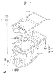 DF15 From 01501F-371001 ()  2003 drawing OIL PAN