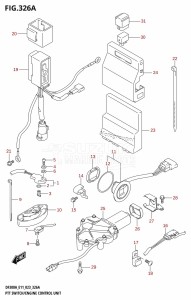 DF300A From 30002P-240001 (E40)  2022 drawing PTT SWITCH /​ ENGINE CONTROL UNIT (DF300A)