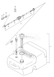 DT50 From 05004-971001 ()  1999 drawing FUEL TANK (PLASTIC)