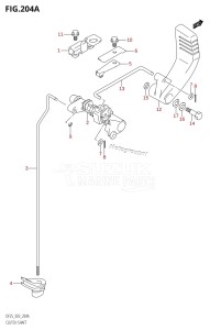 DF25 From 02503F-010001 (E03)  2010 drawing CLUTCH SHAFT (DF25)