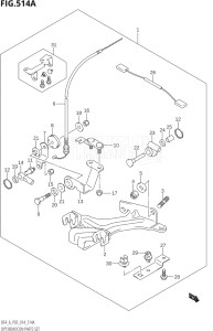 00402F-410001 (2014) 4hp P03-U.S.A (DF4) DF4 drawing OPT:REMOCON PARTS SET