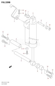 DF50 From 05001F-031001 (E11)  2013 drawing GAS CYLINDER ((DF40QH,DF50WQH):(K1,K2,K3,K4,K5,K6,K7,K8,K9,K10),DF50QH:(K1,K2,K10))