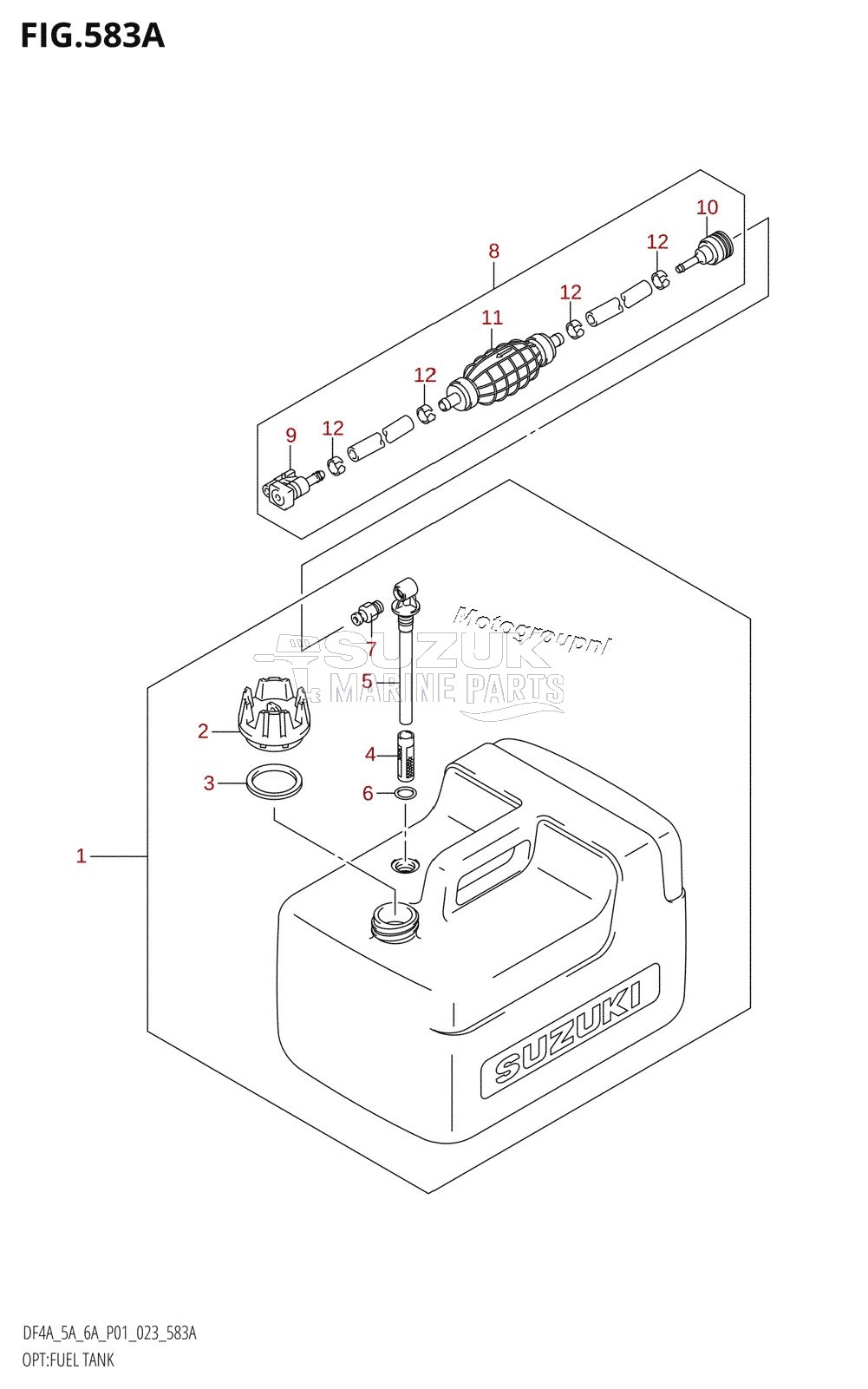 OPT:FUEL TANK (DF5A,DF6A)