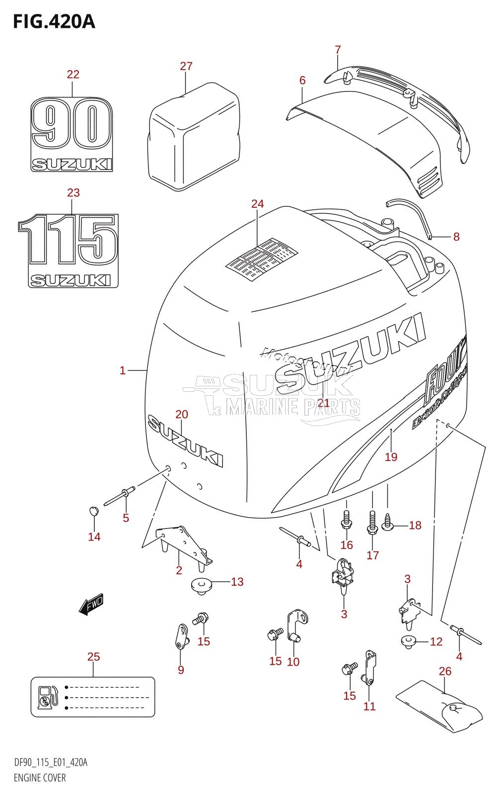 ENGINE COVER (K1,K2)