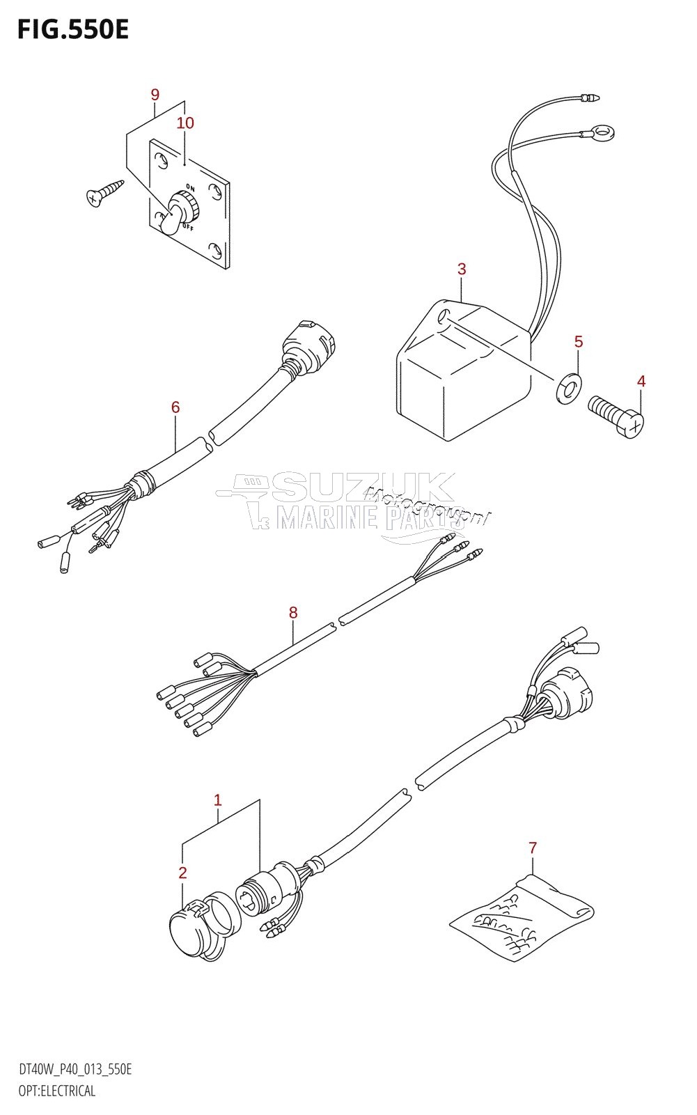 OPT:ELECTRICAL (DT40WR:P40:E-STARTER)