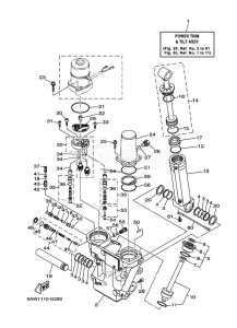 LF350TXR-2009 drawing TILT-SYSTEM-1