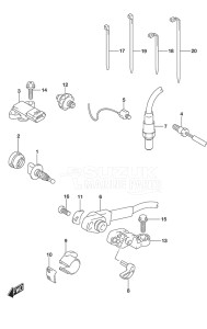 Outboard DF 115A drawing Sensor