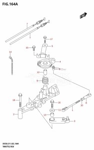 DF200Z From 20002Z-240001 (E01 E40)  2022 drawing THROTTLE ROD