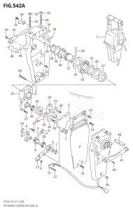 DF225Z From 22503Z-710001 (E01 E40)  2017 drawing OPT:REMOTE CONTROL ASSY DUAL (2)