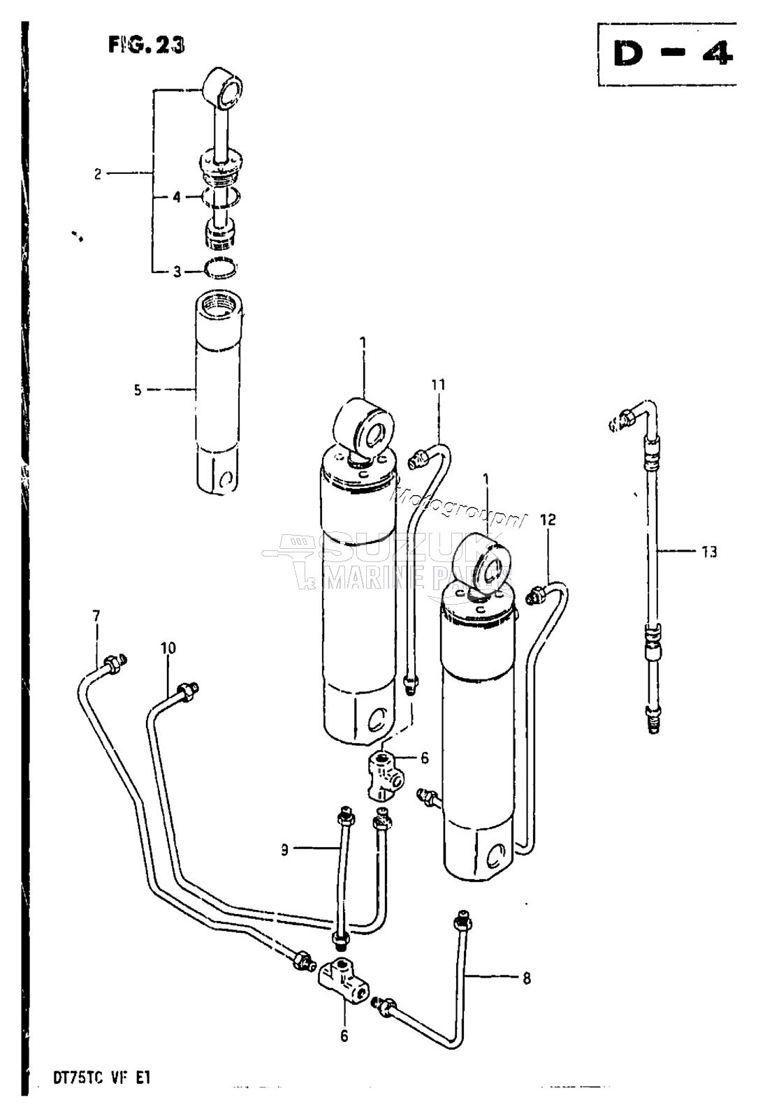 TRIM CYLINDER (MODEL QD)