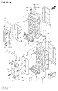 DF200Z From 20002Z-710001 (E03)  2017 drawing CYLINDER HEAD (DF200T:E03)