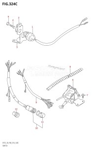 DT30 From 03005-410001 ()  2014 drawing SWITCH (DT30R:P40)