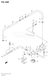 DF175Z From 17502Z-210001 (E01 E40)  2012 drawing FUEL PUMP (DF175T:E01)