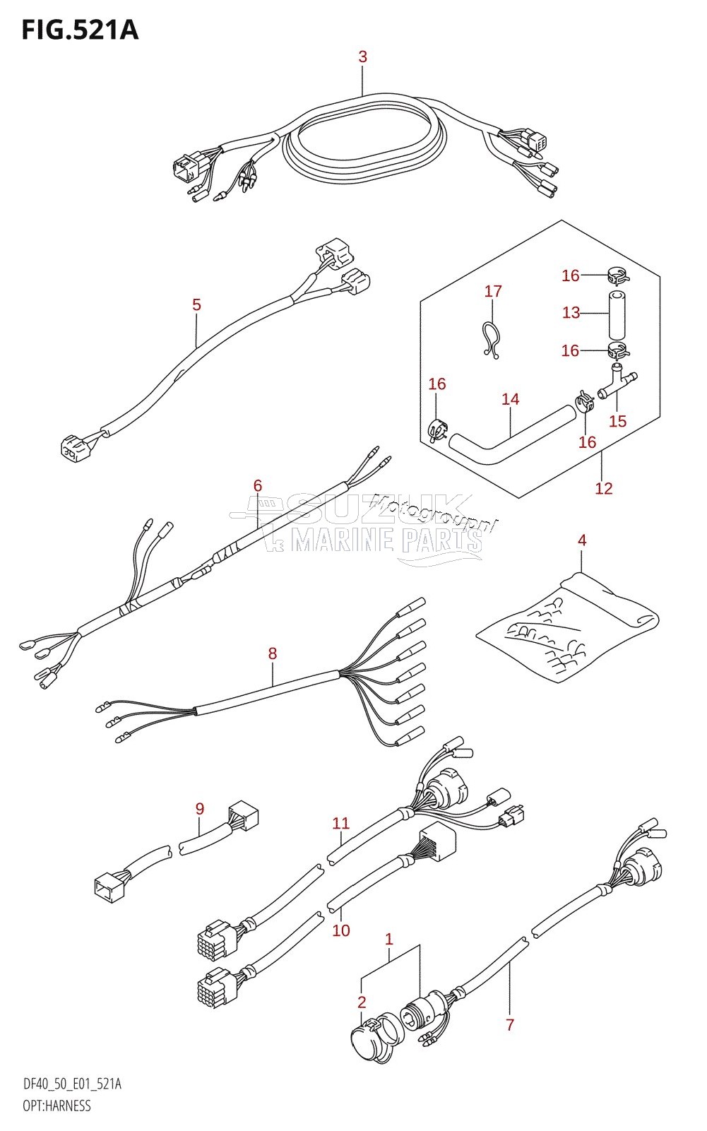 OPT:HARNESS (X,Y,K1,K2,K3,K4,K5,K6,K7)