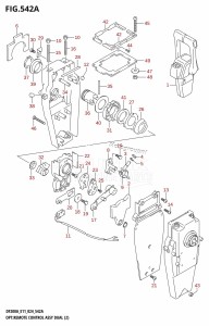 DF175AT From 17503F-440001 (E11 - E40)  2024 drawing OPT:REMOTE CONTROL ASSY DUAL (2)