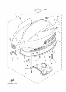 F40FETL drawing TOP-COWLING