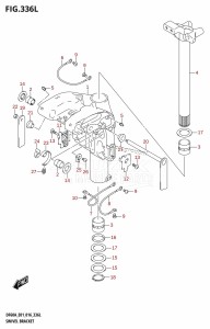 DF60A From 06003F-610001 (E01 E40)  2016 drawing SWIVEL BRACKET (DF60ATH:E01)