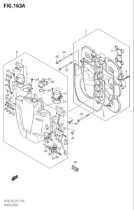 25003Z-210001 (2012) 250hp E03-USA (DF250Z) DF250Z drawing THROTTLE BODY (DF200T:E03)