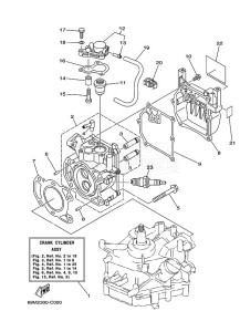 F2-5MSHE drawing CYLINDER--CRANKCASE-1