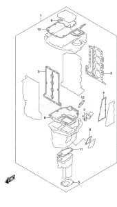 DF 70A drawing Gasket Set