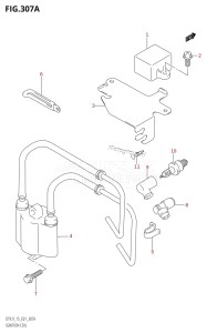 DT15 From 01501K-980001 (E36)  2009 drawing IGNITION COIL