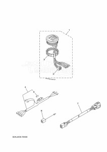 FT50CETL drawing SPEEDOMETER