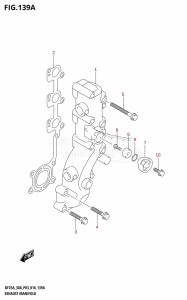 DF25A From 02504F-610001 (P03)  2016 drawing EXHAUST MANIFOLD