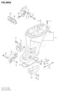 DF9.9 From 00992F-780001 (P03)  2007 drawing DRIVE SHAFT HOUSING (DF9.9,DF9.9R,DF15)