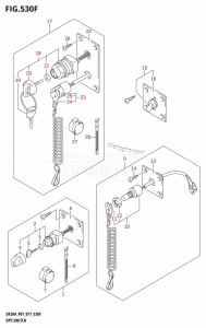 DF20A From 02002F-710001 (P01 P40)  2017 drawing OPT:SWITCH (DF20AT:P01)