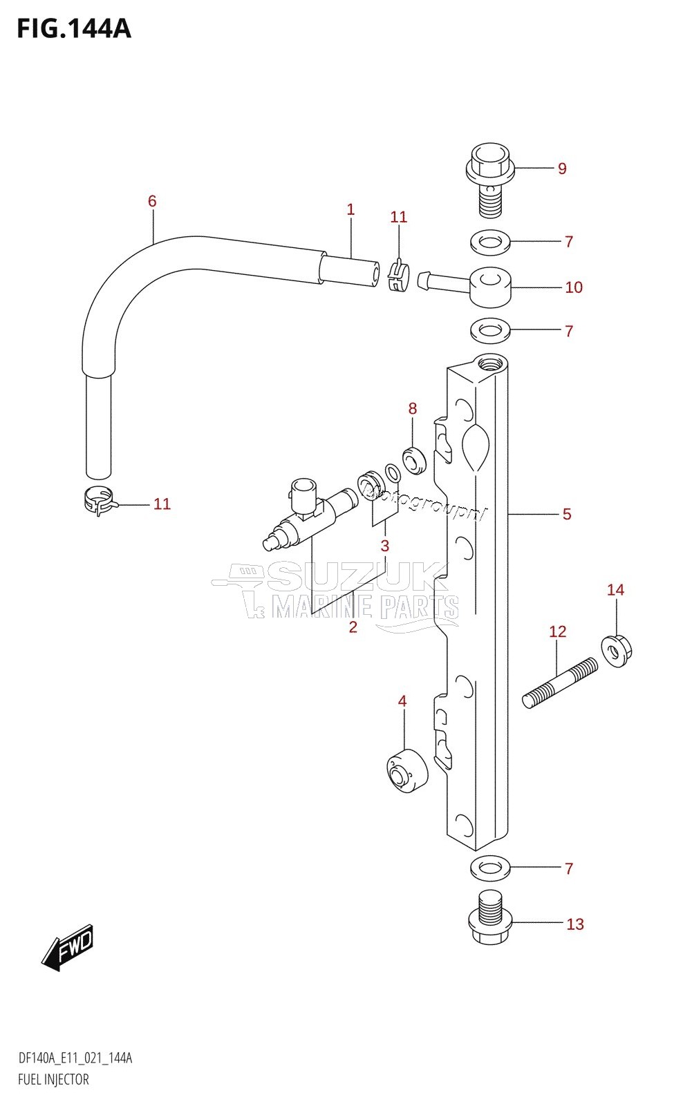 FUEL INJECTOR (E01,E03,E11)