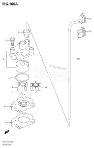 DF2.5 From 00251F-800000 (P01)  2008 drawing WATER PUMP