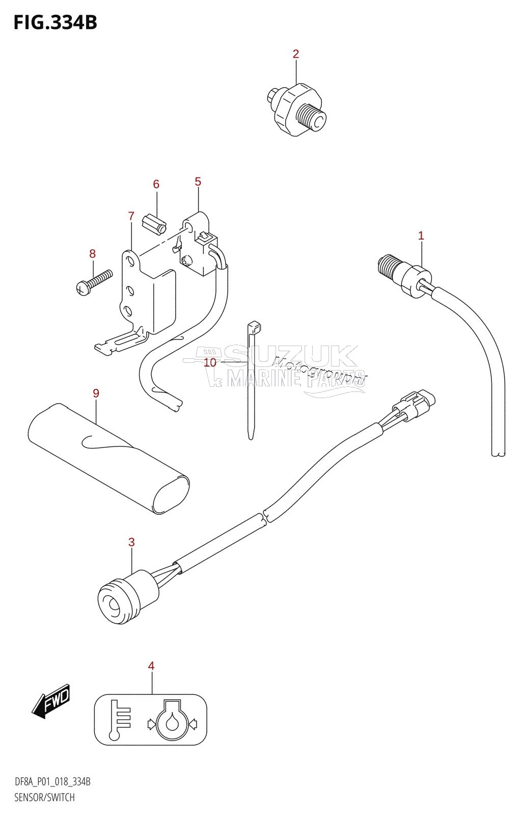 SENSOR /​ SWITCH (DF8AR,DF9.9AR)