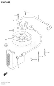 00252F-910001 (2019) 2.5hp P03-U.S.A (DF2.5) DF2.5 drawing MAGNETO