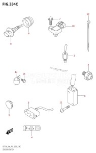 DF30A From 03003F-240001 (P01 P40)  2022 drawing SENSOR /​ SWITCH (DF25AT,DF30AT)