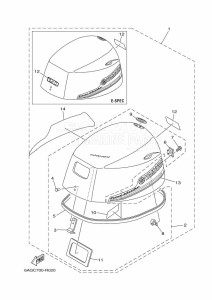 F20BEHPL drawing TOP-COWLING