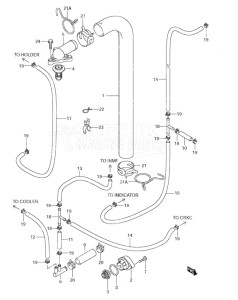 Outboard DF 115 drawing Thermostat