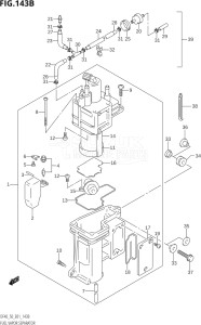 04001F-971001 (1999) 40hp E01-Gen. Export 1 (DF40QHX  DF40TX) DF40 drawing FUEL VAPOR SEPARATOR (Y,K1,K2,K3,K4,K5,K6,K7,K8,K9,K10)