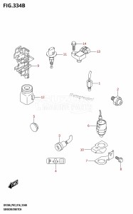 DF9.9B From 00995F-610001 (P03)  2016 drawing SENSOR /​ SWITCH (DF9.9BR:P03)