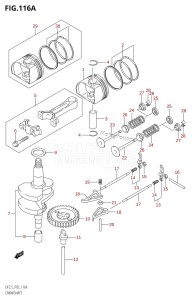 DF2.5 From 00251F-780001 (P03)  2007 drawing CRANKSHAFT