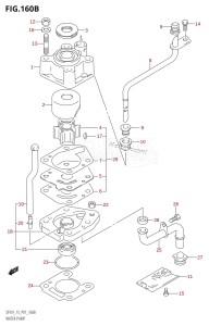 DF15 From 01502F-680001 (P01)  2006 drawing WATER PUMP (K7,K8,K9,K10,011)