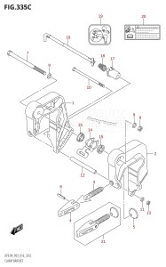 DF9.9A From 00994F-610001 (P03)  2016 drawing CLAMP BRACKET (DF9.9A:P03)