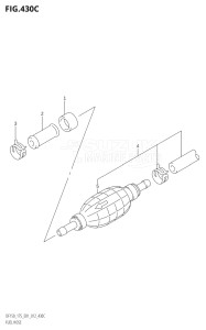 15002Z-210001 (2012) 150hp E01 E40-Gen. Export 1 - Costa Rica (DF150Z) DF150Z drawing FUEL HOSE (DF150Z:E40)