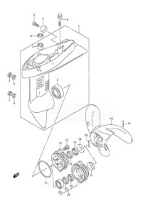 DF 2.5 drawing Gear Case