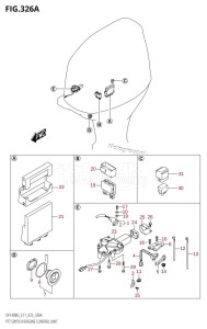 DF140BZG From 14004Z-340001 (E11 E40)  2023 drawing PTT SWITCH /​ ENGINE CONTROL UNIT (DF115BG,DF115BZG)