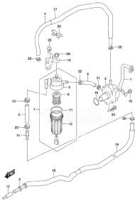 Outboard DF 140A drawing Fuel Pump