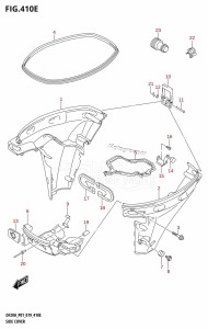 DF20A From 02002F-910001 (P01 P40)  2019 drawing SIDE COVER (DF9.9BTH,DF20ATH)